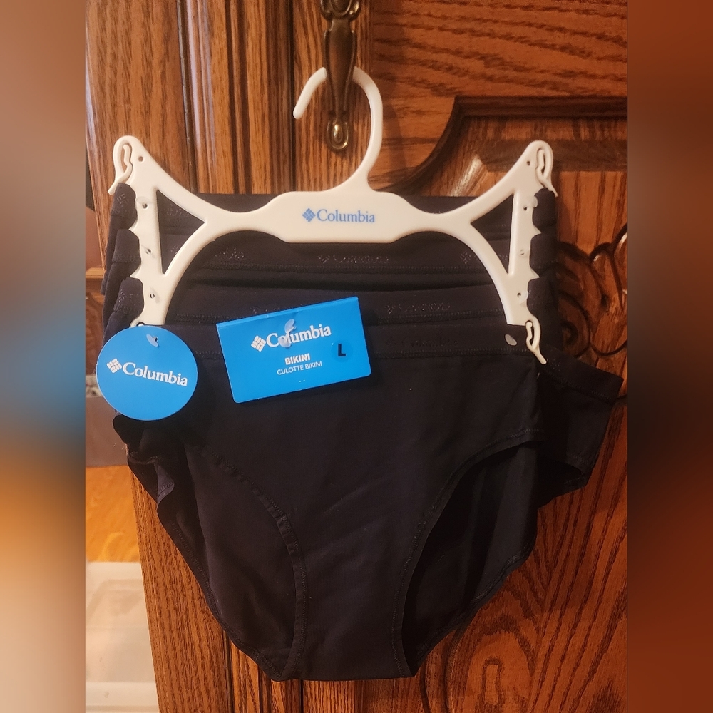 Womens Columbia bikini underwear 4 pack